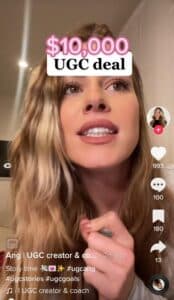 ugcang on tiktok screenshot