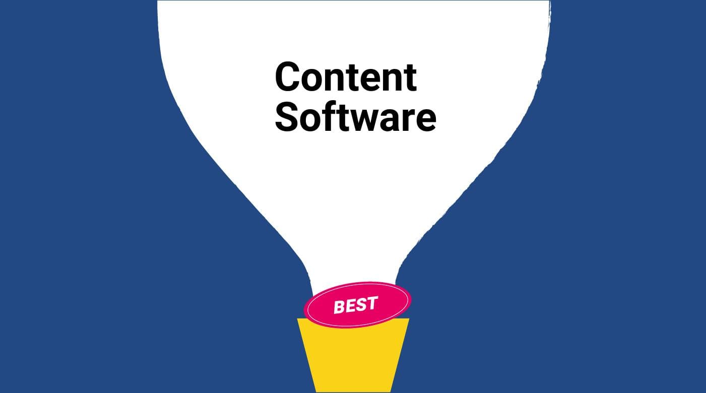 Content software best tools 34984