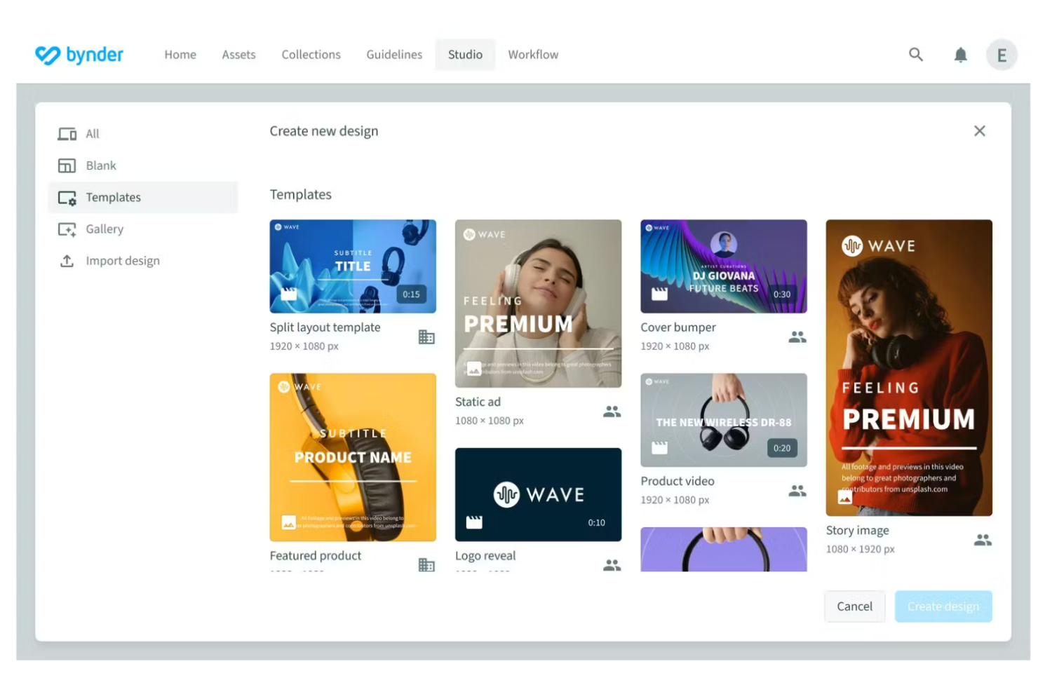 Bynder screenshot - 10 Migliori Software di Gestione dei Contenuti nel 2026