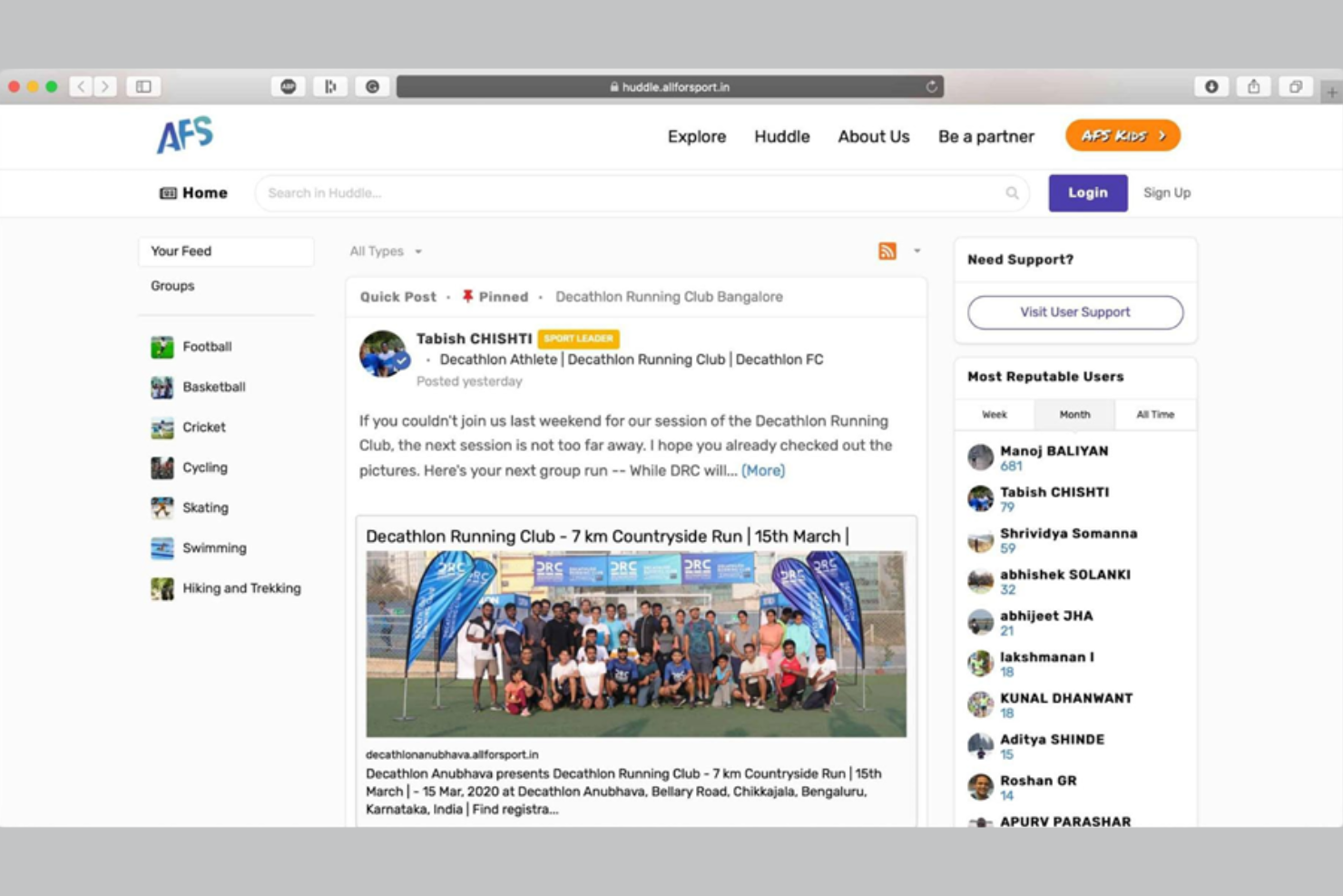 Tribe screenshot - 10 migliori piattaforme per community online nel 2026