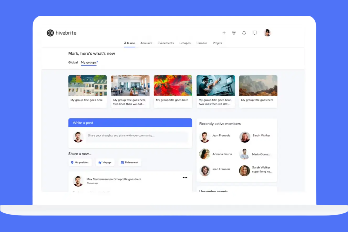 Hivebrite screenshot - 10 migliori piattaforme per community online nel 2026