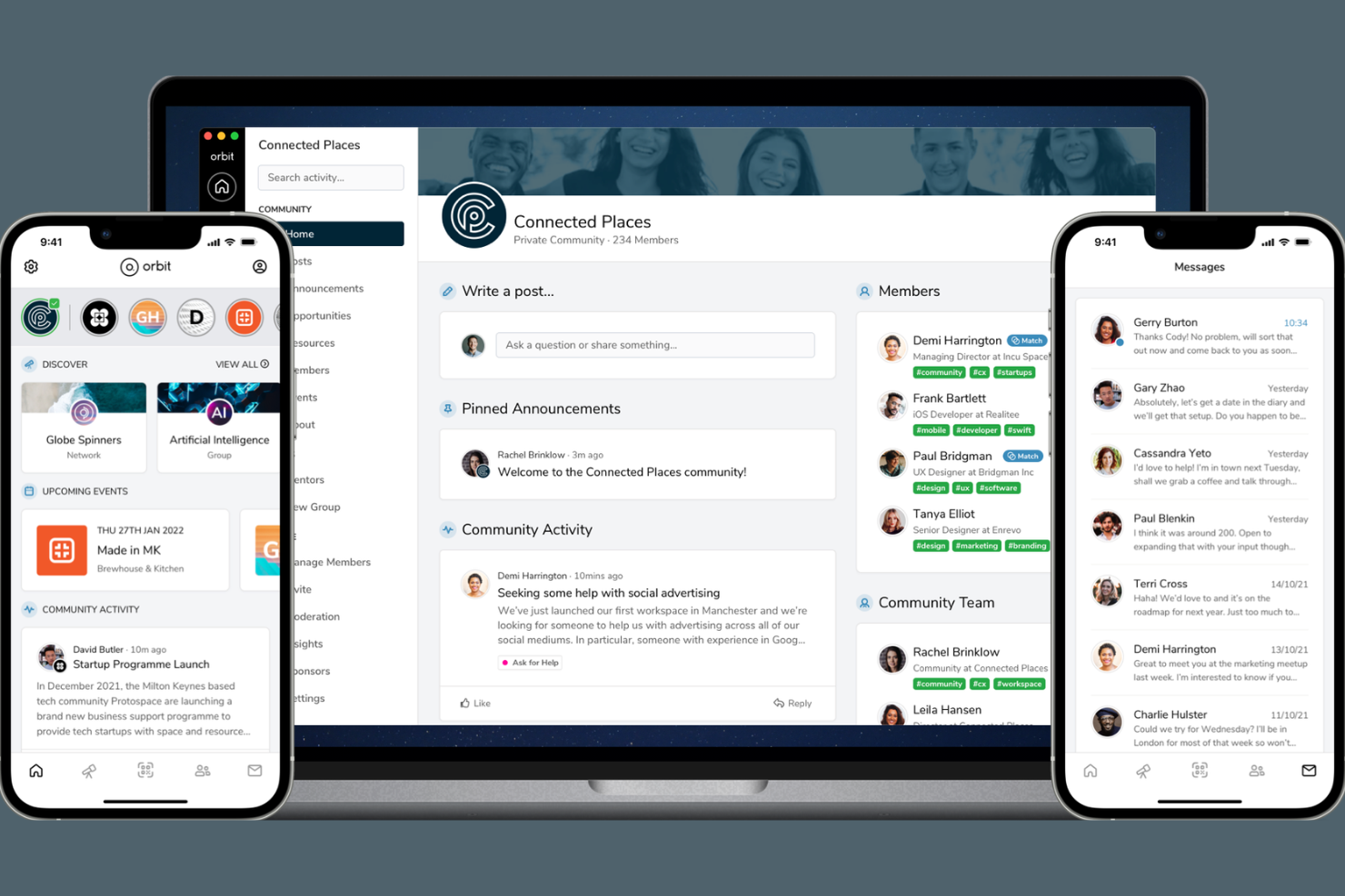 Orbit App screenshot - 10 Best Community Management Software In 2026
