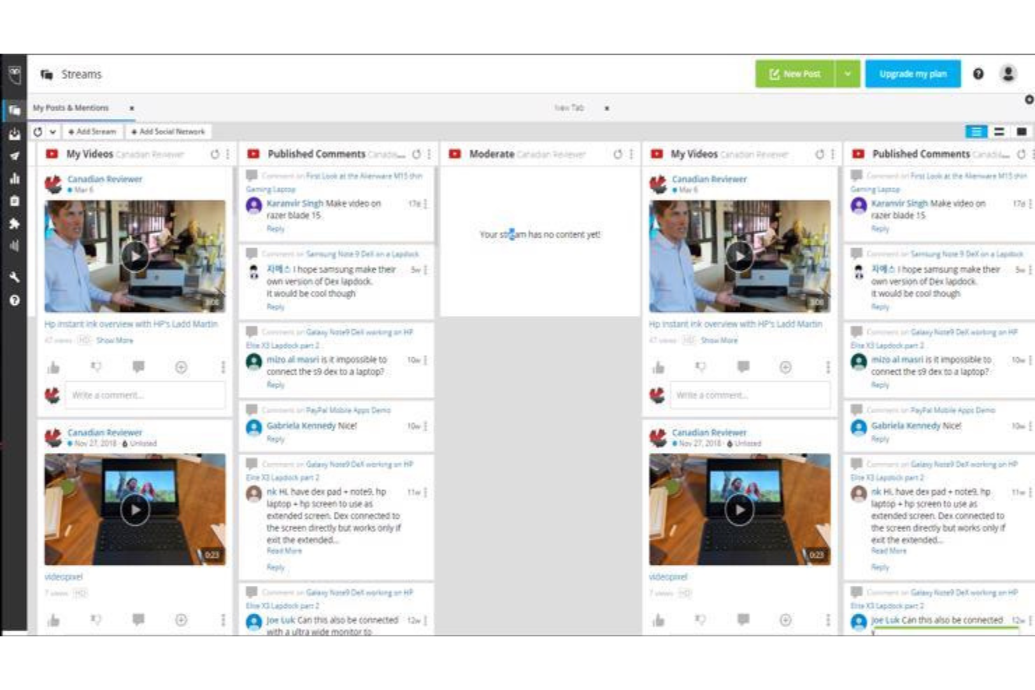 Hootsuite screenshot - 10 Best Content Marketing Software in 2026