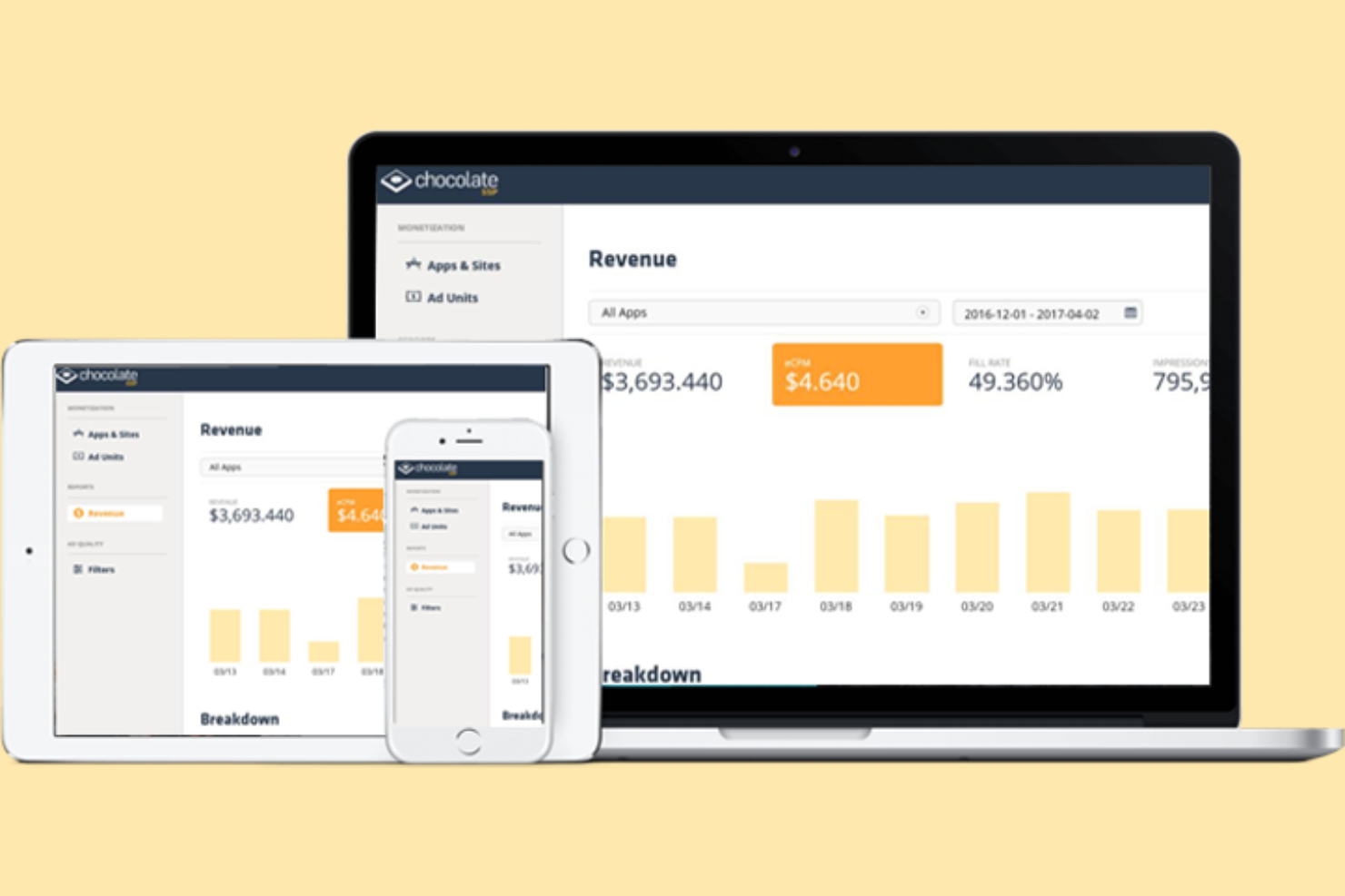 Chocolate Platform screenshot - 10 Best Video Advertising Networks in 2026
