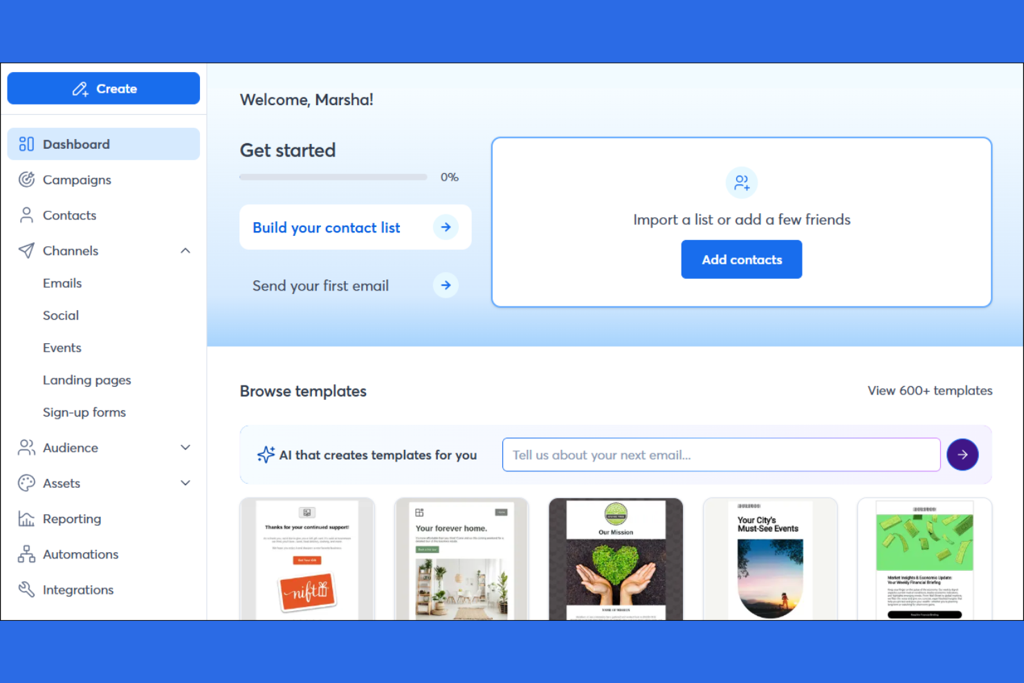 Constant Contact screenshot - 10 Best Content Automation Software in 2026