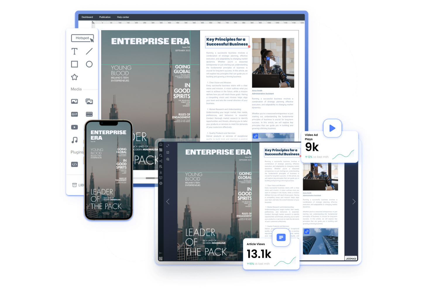 Joomag screenshot - 10 Best Content Creation Software in 2026