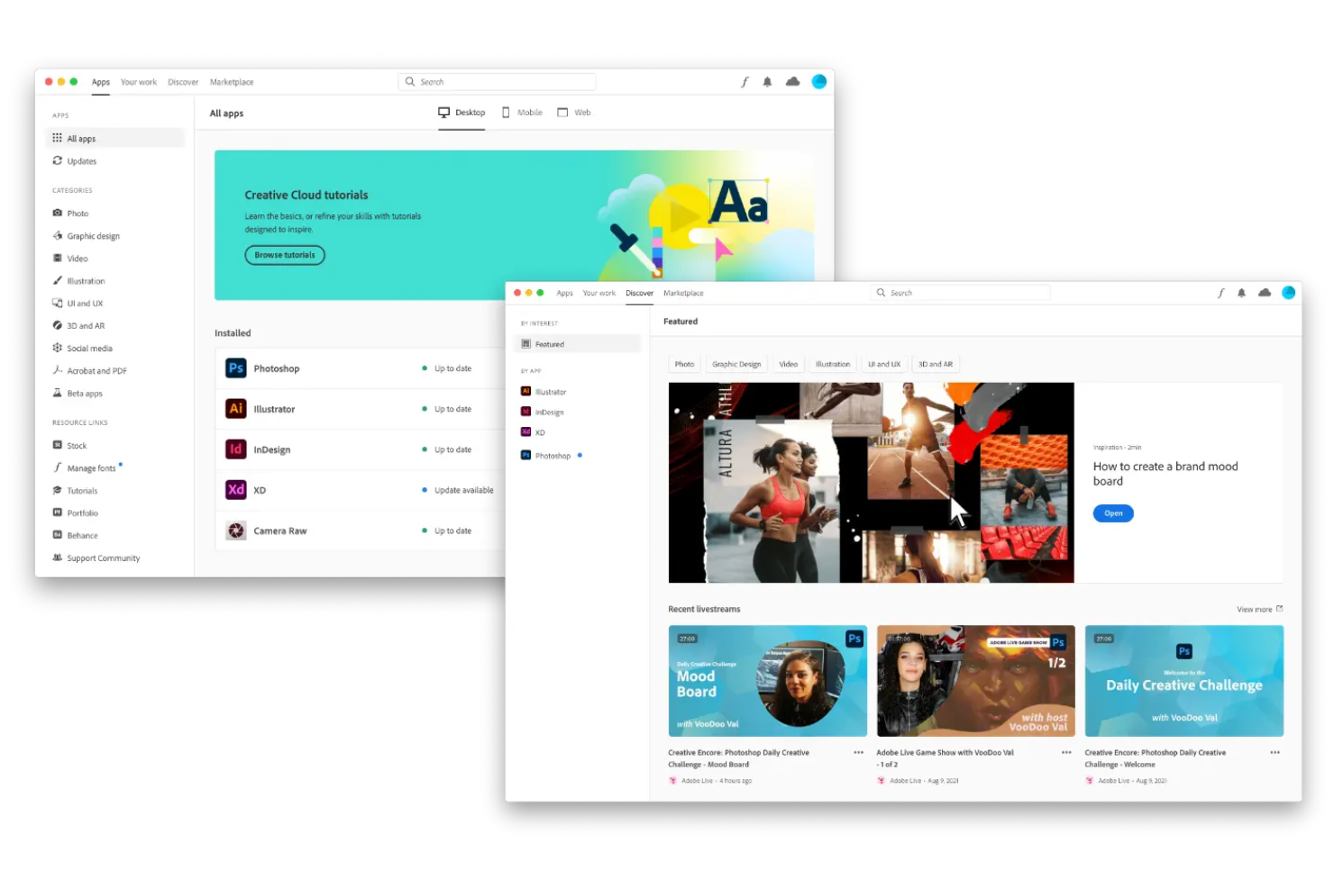 Adobe Creative Cloud screenshot - 10 Best Content Creation Software in 2026