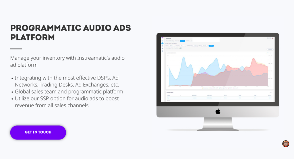 instreamatic audio advertising software screenshot