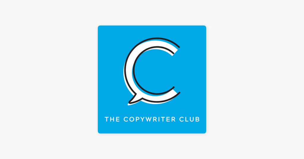 The Copywriter Club Podcast, hosted by Kira Hug and Rob Marsh